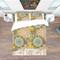 Designart 'Mandala Pattern For Printing on Fabric Or Paper' Bohemian & Eclectic Bedding Set - Duvet Cover & Shams